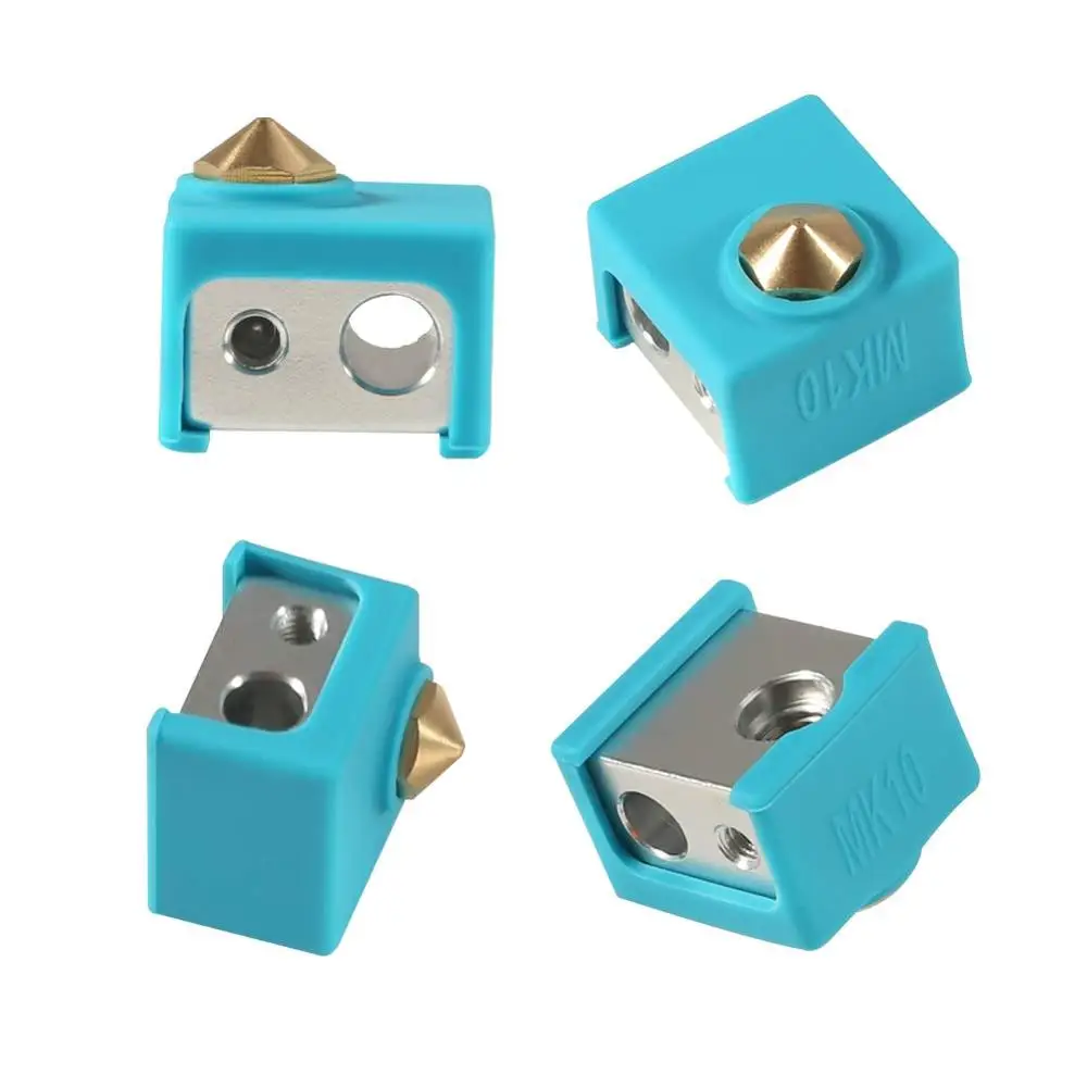MK10 силиконовые носки подходят для алюминиевый блок Reprap j головки Hotend экструдер с