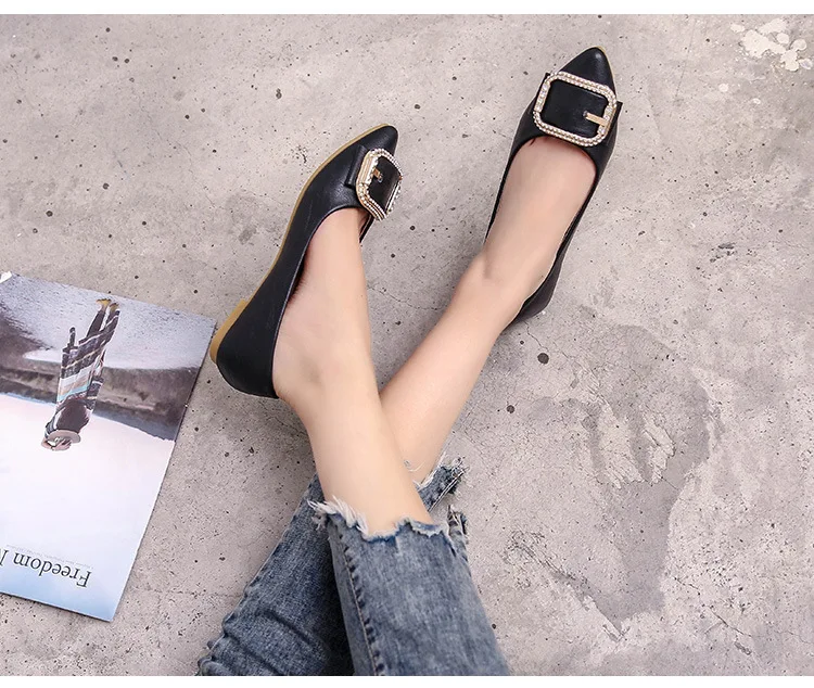 Gersri/Женская обувь на плоской подошве; 4 цвета; женские лоферы; сезон осень; модная Милая повседневная обувь на плоской подошве; женская обувь; большие размеры 33-43