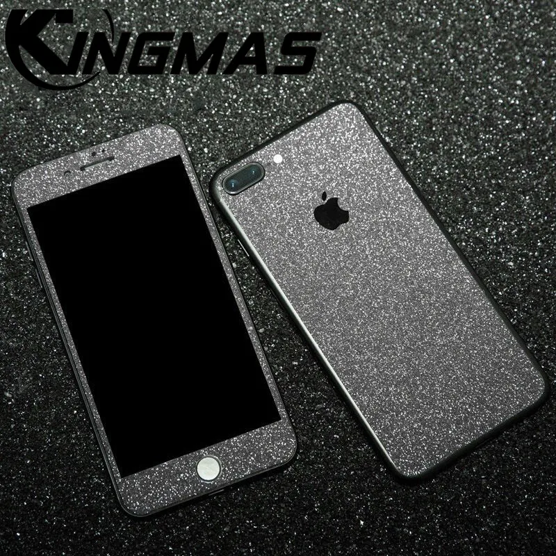 Роскошная блестящая цветная Передняя Задняя пленка для iphoneX XS XR 11 Pro max 8 7 6 plus