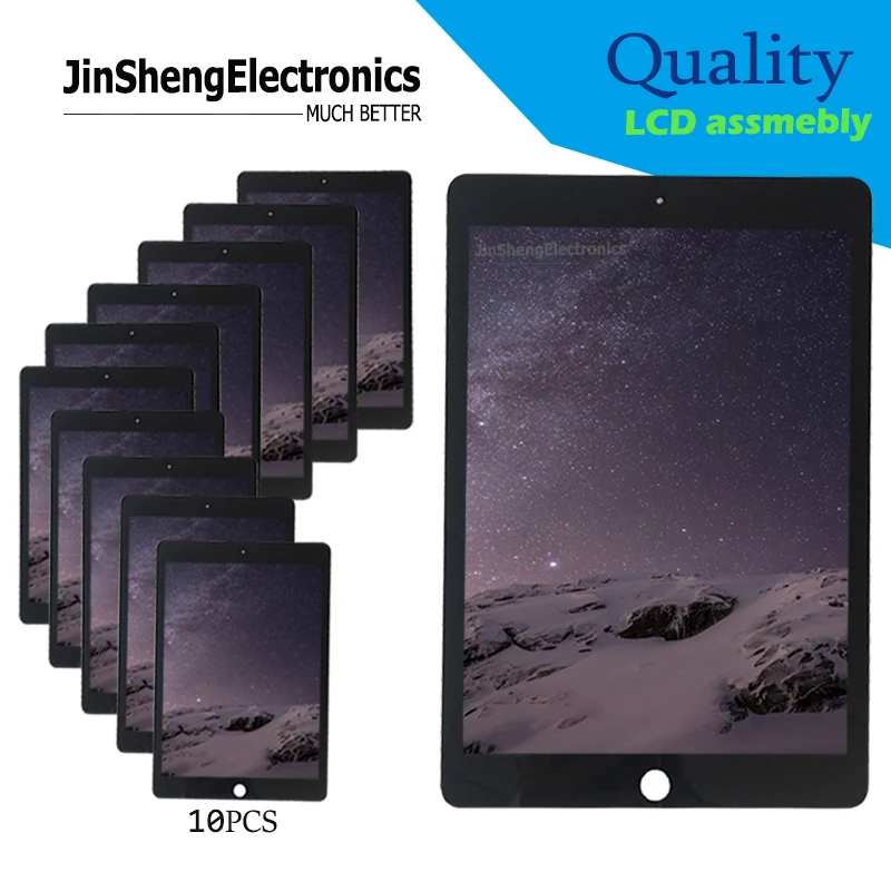 US $739.00 10PCS lot Original New97For iPad Air 2 A1567 A1566Lcd Display With Touch Screen Digitizer Panel8212693
