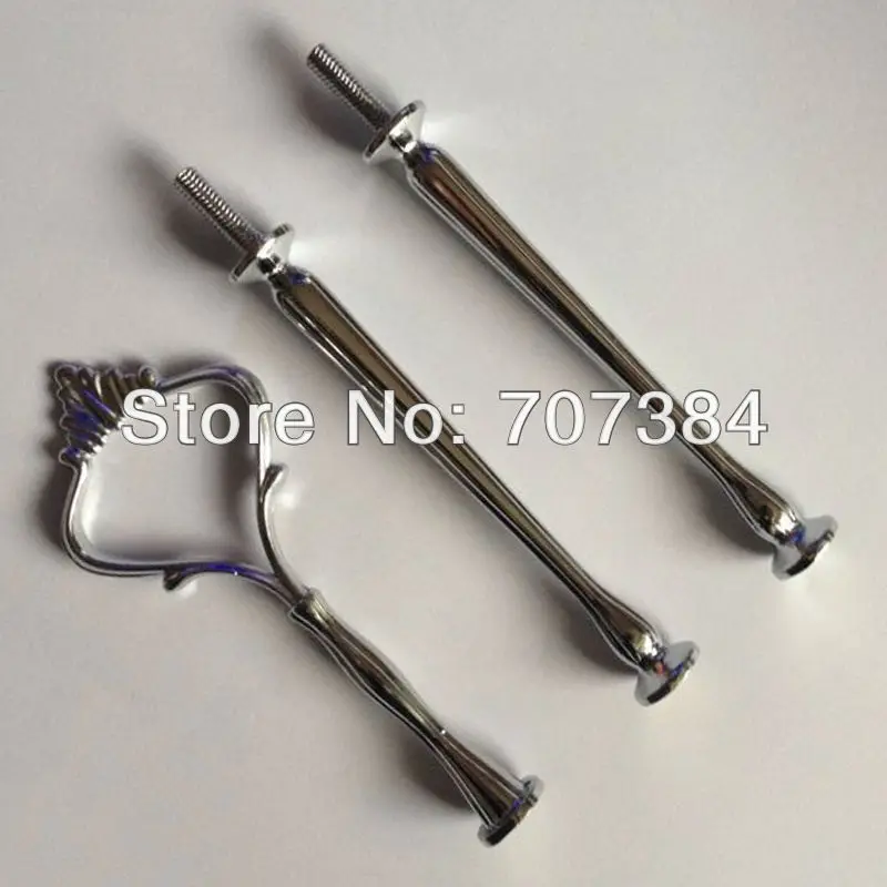 

wonderful big crown metal cake stand / 20 mm long thread cake stand handles fast delivery