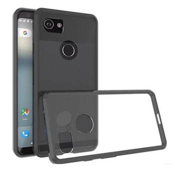 

30pcs/lot For Google Pixel 3A XL 3A Anti-shock TPU PC Acrylic Crystal Tough Armor Hard Case For Google Pixel 4 XL 3 XL 2 XL