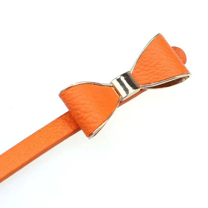 Женский узкий ремень из ПУ кожи с бантом бабочкой|bow waist belt|waist beltbelt belt |