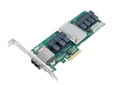 

RaidStorage Microsemi PMC Adaptec Model 82885T P/N: 2283400-R 36-Port Expander 12Gb/s PCI-E 3.0 X8 Controller SAS Card