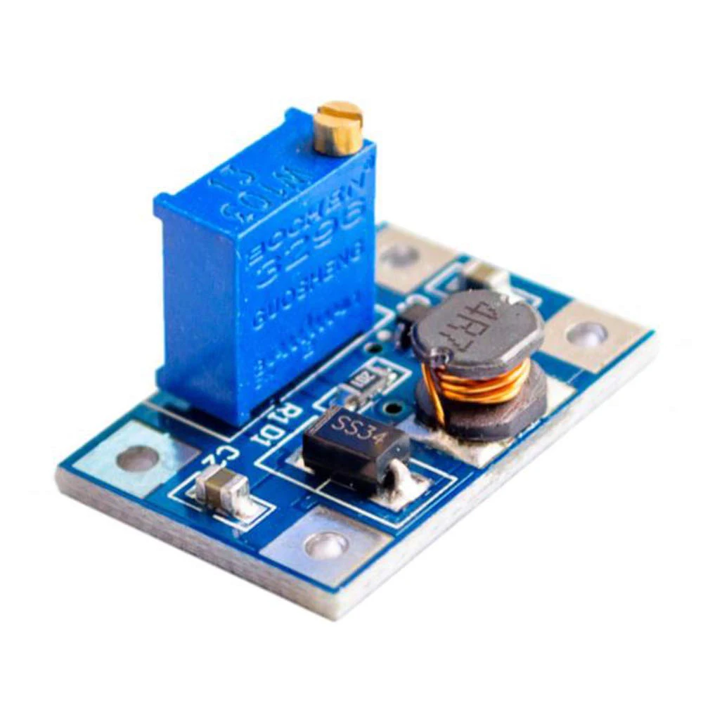 

2-24V to 2-28V 2A DC-DC SX1308 Step-UP Adjustable Power Module Step Up Boost Converter
