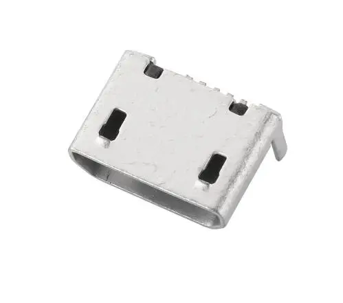 

10Pcs Micro USB Type B Female 5 Pin SMT Socket Connector 2 pin Legs Ping mouth