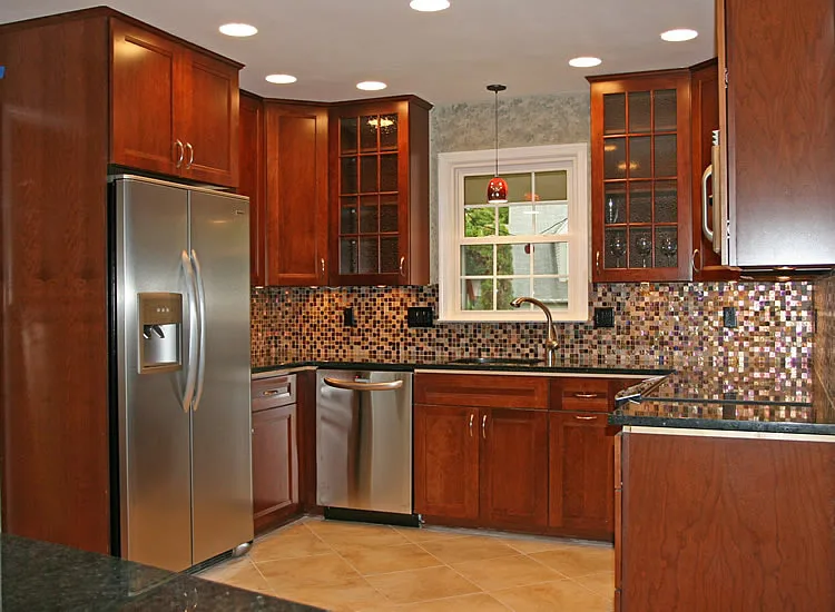Maple Wood Birch Rubber Kitchen Cabinet In Kitchen 2 Jpg Cabinets Remodeling
