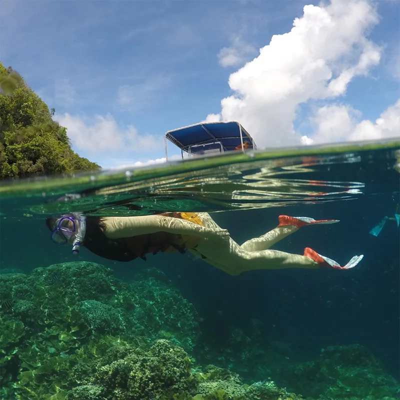 Dome Port Lens Housing Spherical Water Lens Hood With Lens Waterproof Housing Case Mount For Gopro Hero6 5 Camera Accessories (10)