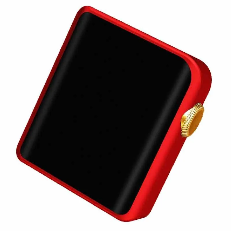 Shanling M0 Ограниченная серия Hi-Res Bluetooth Сенсорный экран портативный мини MP3 музыкальный плеер - Цвет: Red and Gold