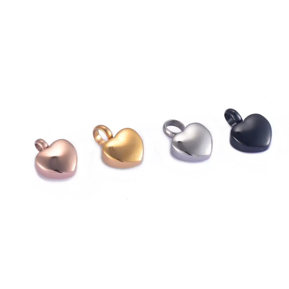 Minicremation – Orecchini Portaceneri A Forma Di Urna – In Acciaio Inox, A Cuore E Sfera – Gioiello Commemorativo - 5