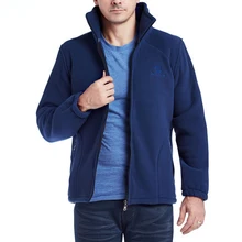 Mens Winter Fleece Jackets Coats Casual Sportswear Stand-up Collar Men’s Outerwear Windbreaker Parka Coat 4XL Grey/Army Green