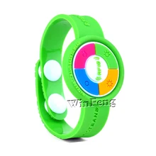 100 шт./лот Регулируемый Водонепроницаемый 125 кГц рчид ПВХ браслет с TK4100 чипы для плавательного Бассеина