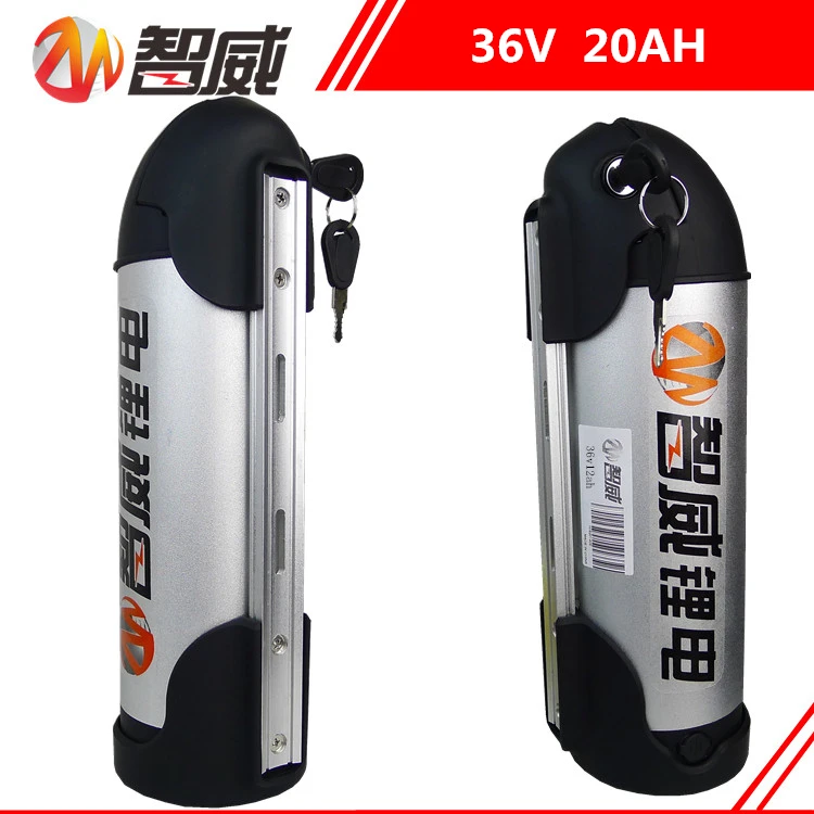 (Bottle) 36V 20AH Lithium ion Rechargeable battery for electric bikes