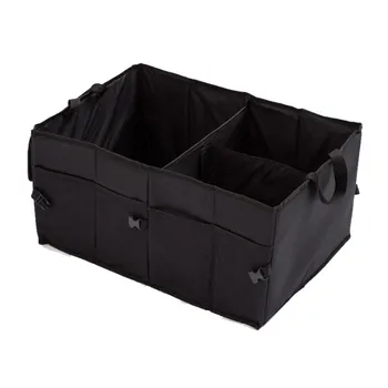 

Car trunk folding storage box Multi-function Stowing Tidying Car storage bag Black