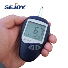Fast onsite Check Digital Blood Glucometer +100 test strips +100 blood collection needles +100 steriles