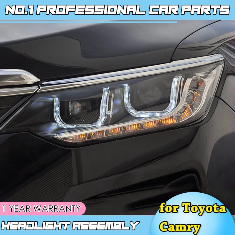 Автомобильный Стайлинг для Toyota Camry V55 USA style- светодиодный фонарь Headight Bi Xenon Головной фонарь передний свет