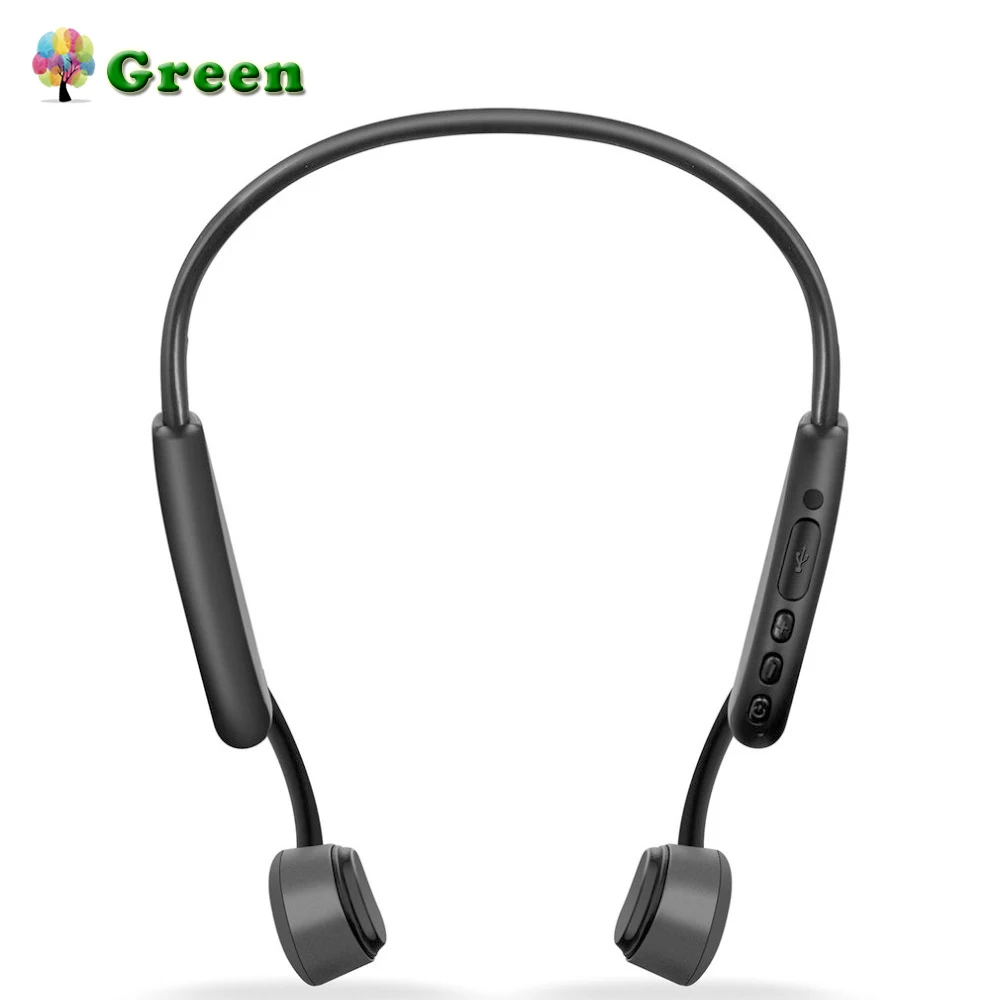 

Bluetooth 5.0 Wireless Headphones Bone Conduction Earphones Sweatproof Outdoor Sports Headset Listening to Music