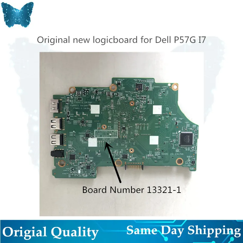 Оригинальная новая логистическая плата для материнской платы Dell 13 7000 7347 P57G I7 13321 1