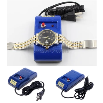 

Watch Repair Screwdriver Tweezers Electrical Demagnetizer Demagnetize Tool EU US Plug