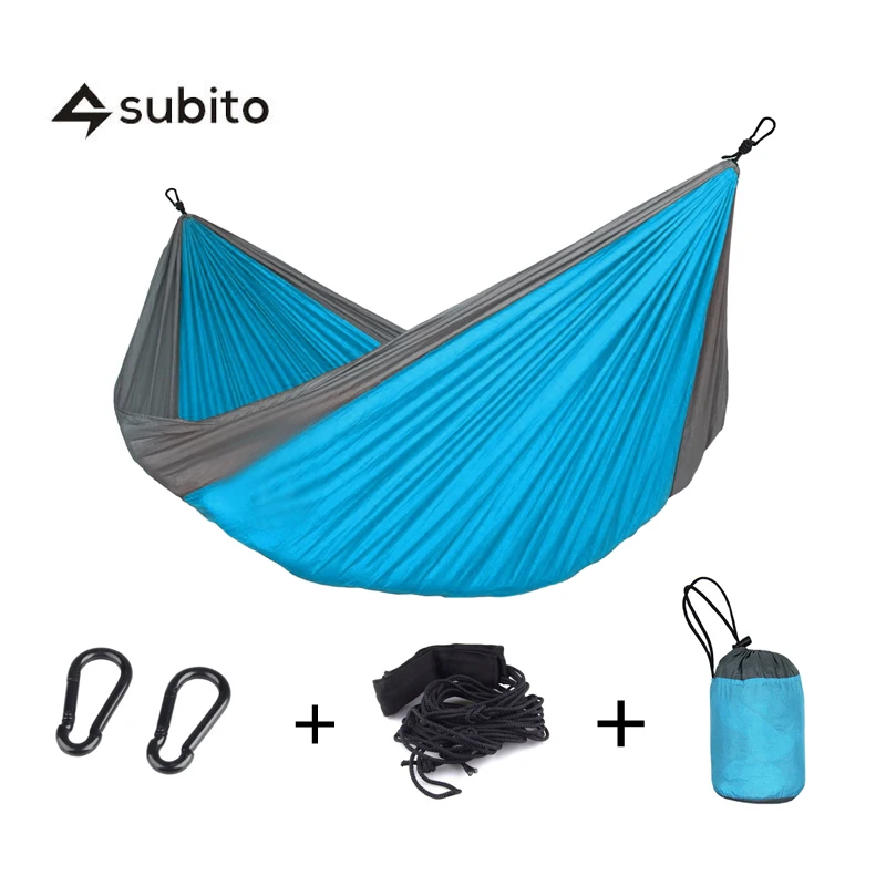LUCKSTONE Double Hammock Outdoor Camping Portable Hammock Sleeping Bags