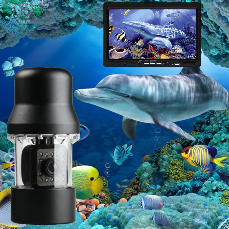 30M SONY CCD Ice Lake River Underwater Fishing Camera Rotate 360 Degree