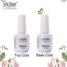 15 мл, не протирать верхнее покрытие, грунтовка, Базовое покрытие, Гель-лак для ногтей, отмачиваемый Гель-лак, УФ светодиодный Гель-лак для ногтей, долговечный