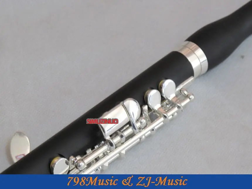 Имитация дерева body пикколо флейта Silver C Key Split E деревянный ящик|piccolo flute case|flute