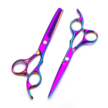 

6 Inch Cut Hair Scissors Hair Professional Barber Tools Stainless Steel Salon Hairdressing Shears Barbershop Pets Hair