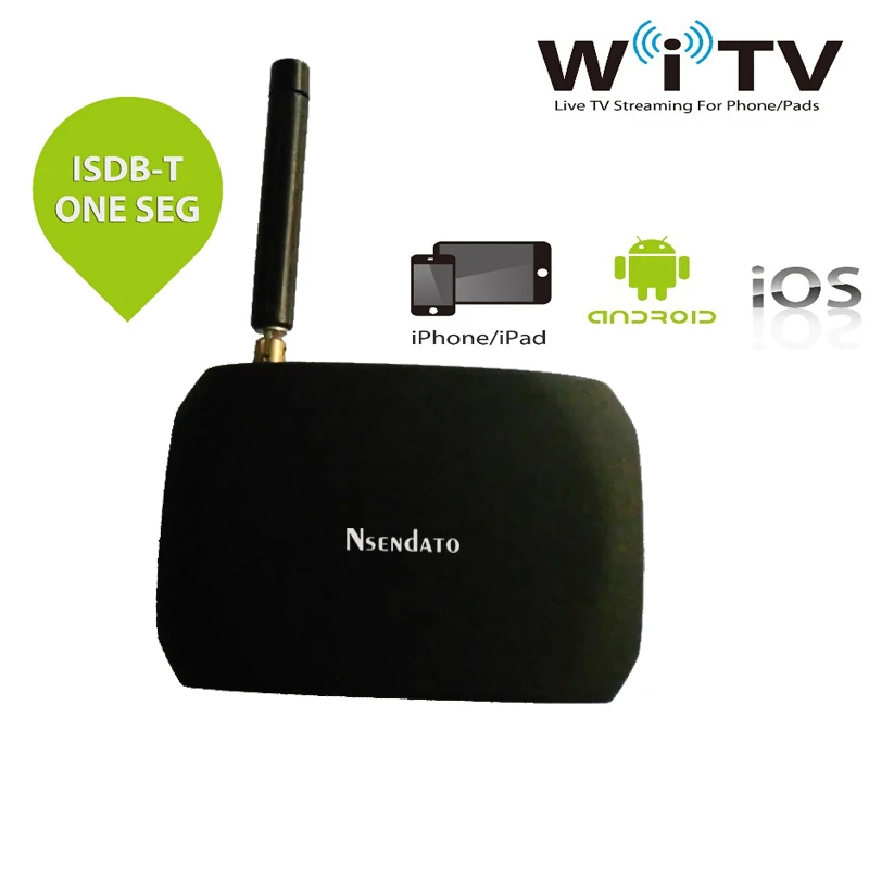 Цифровой беспроводной WiFi мобильный DVB-T ISDB-T Full Seg Live tv Link тюнер Стик приемник для iPad iPhone Android Pad телефон планшет