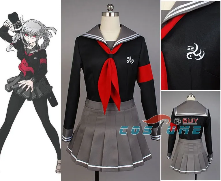 

Anime Super Dangan Ronpa 2 Danganronpa Peko Pekoyama Cosplay Costumes Halloween Carnival Costume For Women