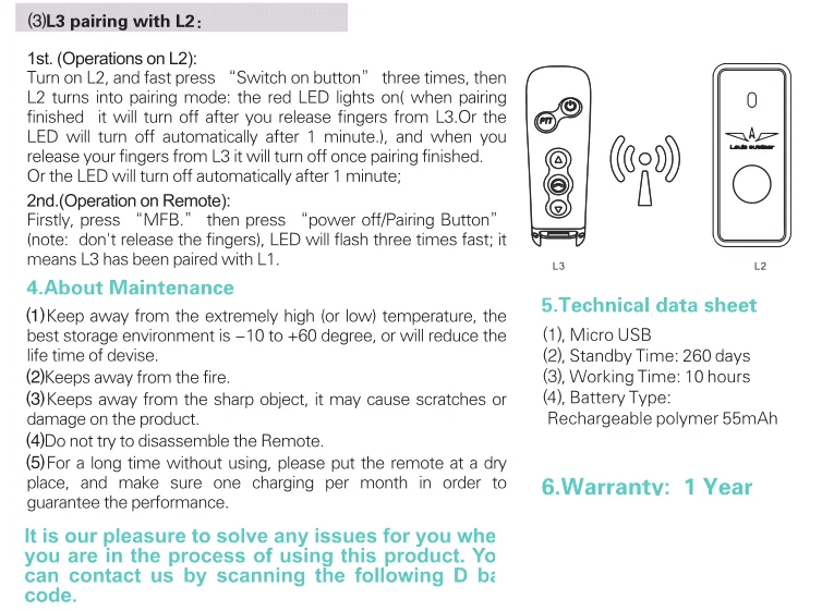 FreedConn L3 Remote Controller (2)