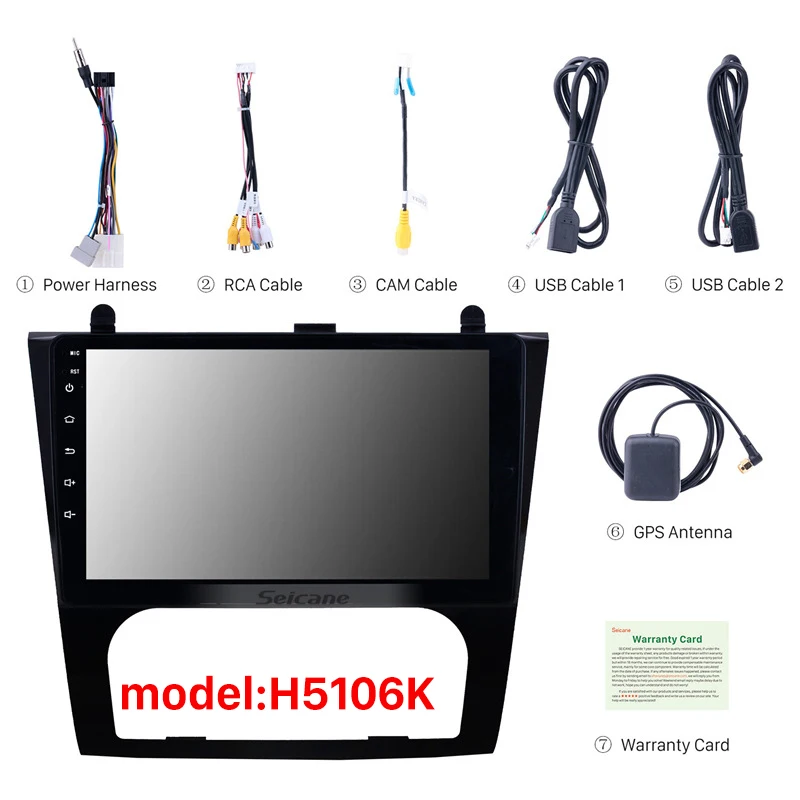 Flash Deal Seicane Android 8.1 car GPS Stereo Radio player For 2008-2012 Nissan Teana Altima Manual A/C and Auto A/C Support DVR wifi SWC 3