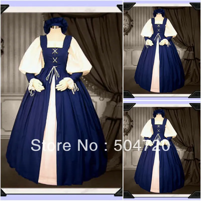 

1860S Civil War Southern Belle Ball Gown Dress/Victorian Lolita dresses/scarlett dress Sz US 6-26 XS-6XL V-200