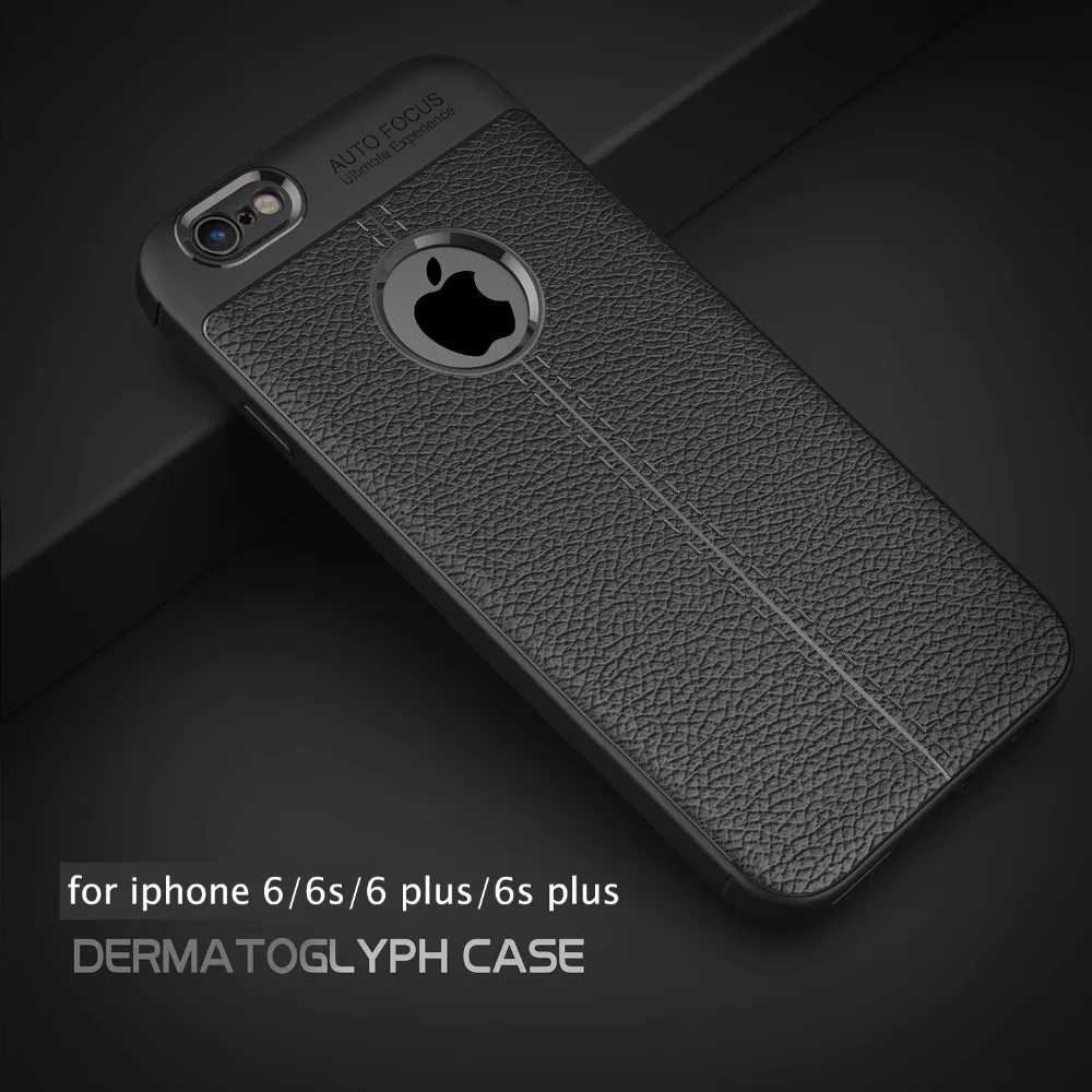 Новый чехол для iphone 6 6s мягкая резиновая задняя крышка из ТПУ недорогой Модный со