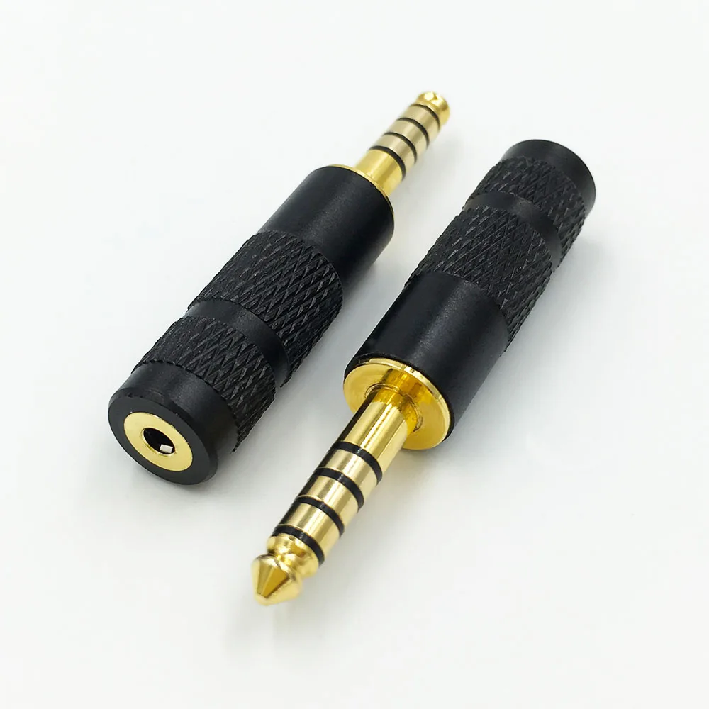 1Pcs 4.4mm 5 Pole Male to 2.5mm 4 Pole Female Earphone Jack Plug