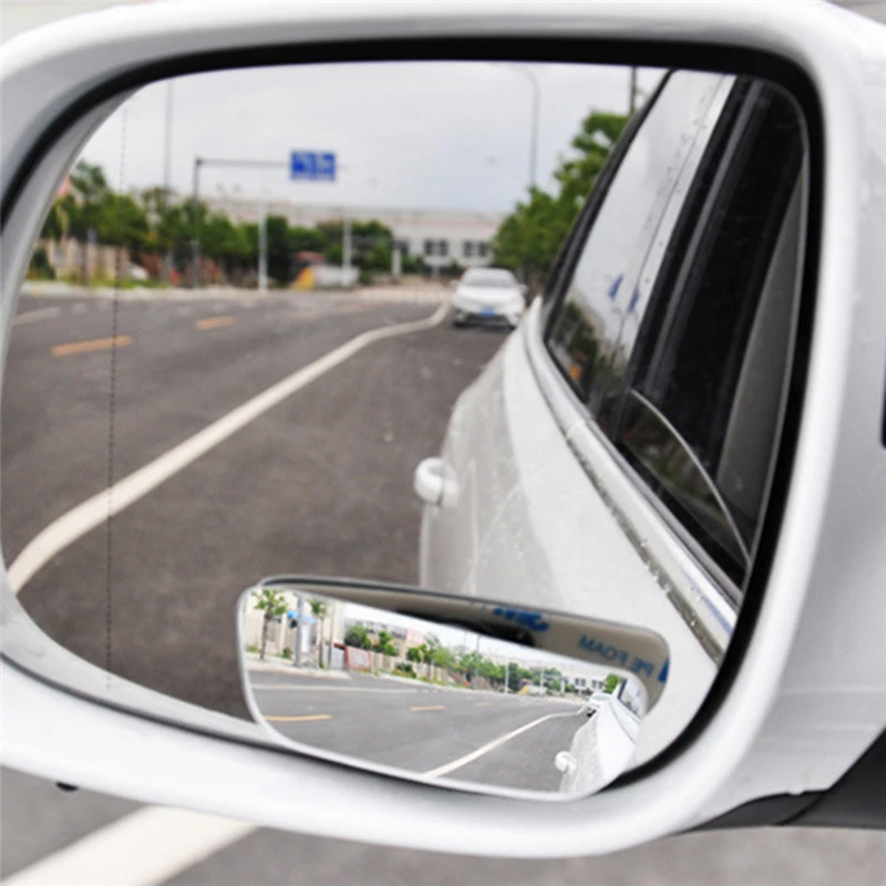 

Dropship Universal Adjustable Endless Blind Spot Mirror Reversing Wide-angle Lens Car Rearview Mirror Security Auxiliary Lens