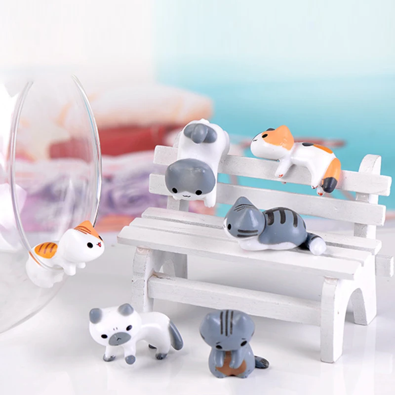 Кукольный домик горшок для растений ремесло пластиковые поделки Kawaii деревья