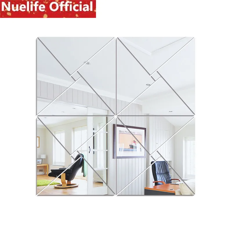 50x50 سنتيمتر هندسة الماس DIY الاكريليك مرآة لصق المعيشة غرفة نوم مكتب التلفزيون أريكة زخرفة خلفية جدار لصق 50x50 سنتيمتر هندسة الماس DIY الاكريليك مرآة لصق المعيشة غرفة نوم مكتب التلفزيون أريكة زخرفة خلفية جدار لصق