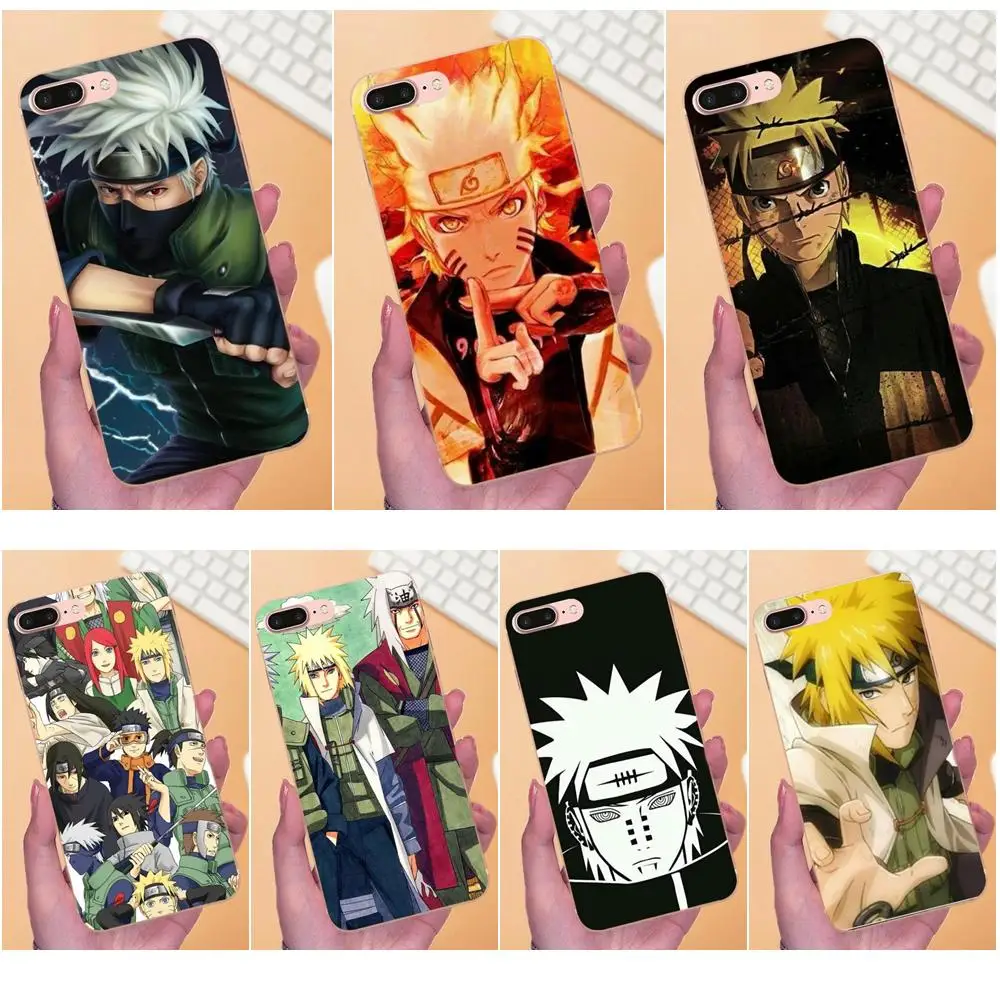 Jiraiya Minato Kakashi Naruto из ТПУ с художественным принтом для Sony Xperia Z Z1 Z2 Z3 Z4 Z5 compact Mini M2 M4 M5 T3