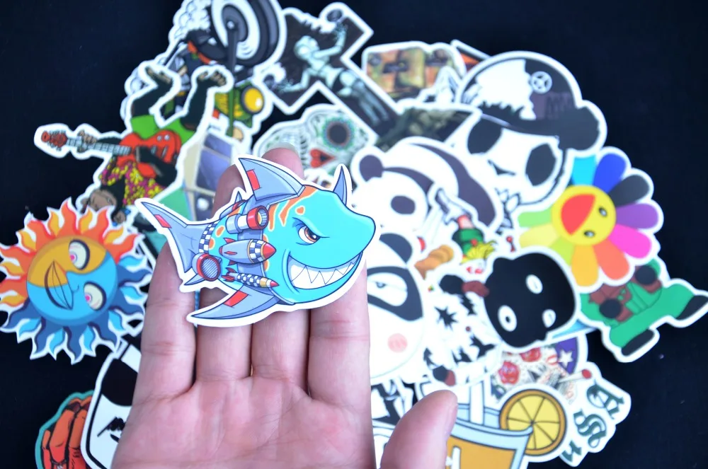 Разнообразные наклейки в стиле граффити 100шт/лот|decal sticker|sticker bombcar styling |