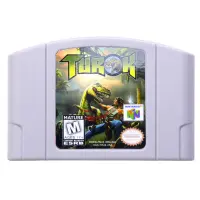 N64Game турок-динозавр Hunter видеоигры картридж Консоли Карты Английская литература США Версия