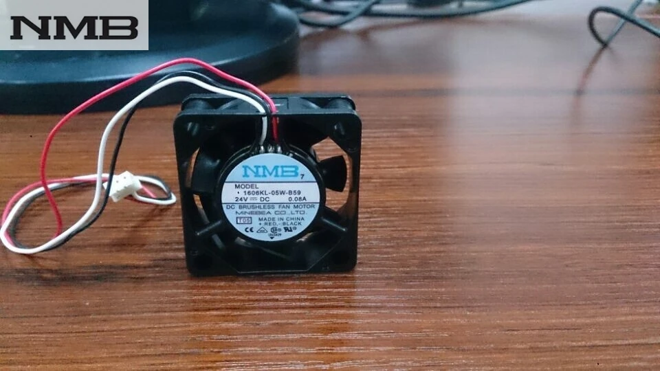 Оригинальный кулер для вентилятора NMB 1606KL-05W-B59 4015 24V 0 08 A | Компьютеры и офис