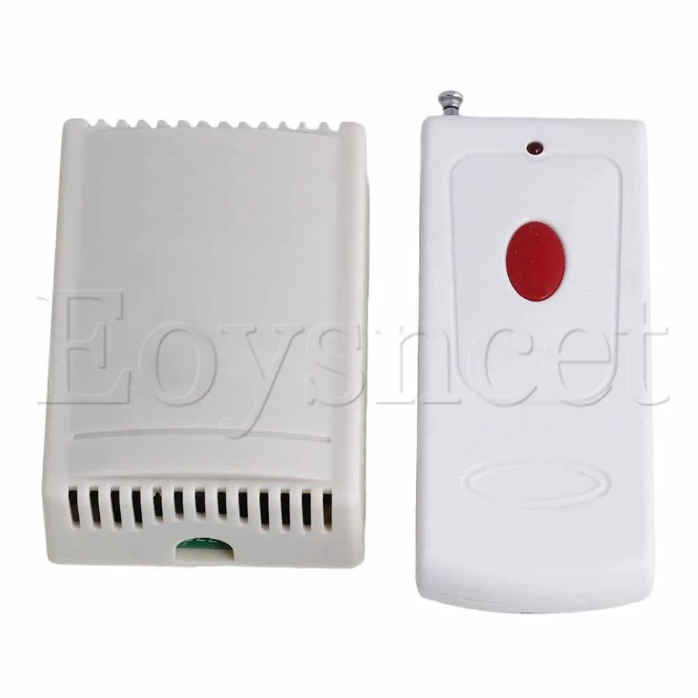 

Red One Key 100M 433MHz 1CH 220V Self-Lock Remote Control Switch Opener