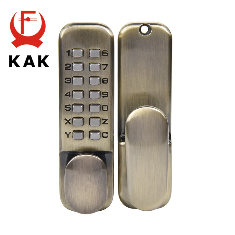 keyless combinacao mecanica fechadura da porta de 05
