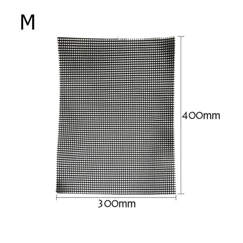 Чехол на Гриль барбекю коврик многоразовый антипригарный PTFE Mesh сетка для внутреннего наружного использования барбекю BQ Gill аксессуары - Цвет: M