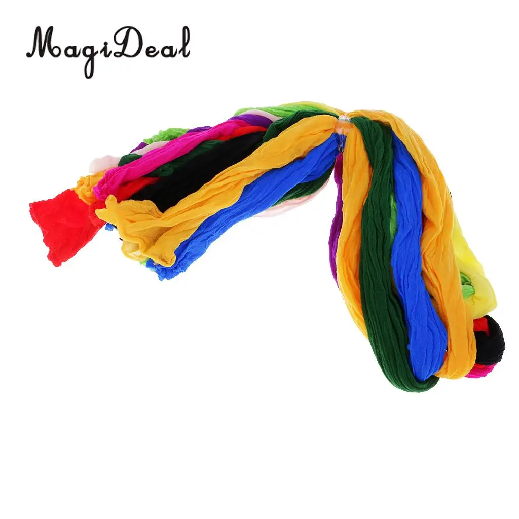 10Pcs Mixed Colors Nylon Floral Stocking Flower Making Accessory Handmade Diy Crafts