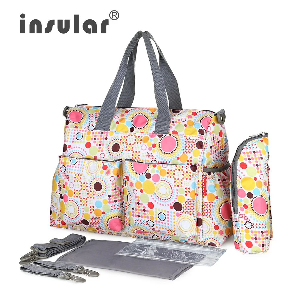 

insular Multifunctional Diaper Bags Mother Baby Nappy Changing Bag Maternity Mommy Messenger Bag Baby Care Stroller Bag