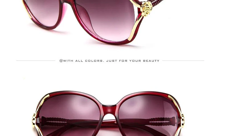 round sunglasses LeonLion 2021 Flower Sunglasses Women Gradient Classic Vintage Ladies Oversized Sun Glasses UV400 Glasses Feminino big frame sunglasses