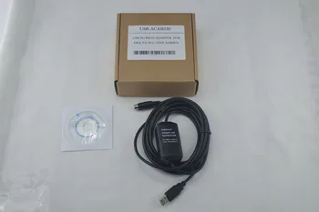 USB-ACAB230 (USBACAB230) USB-DVP USB kabel do programowania PLC dla Delta serii DVP PLC (tania wersja) szybka wysyłka tanie i dobre opinie seawens Przemysłowe Miedzi RUBBER Niskiego napięcia