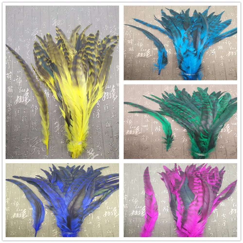 Hot, rare natural chicken feather 10pcs11 14 inch/28 35cm clothing/DIY